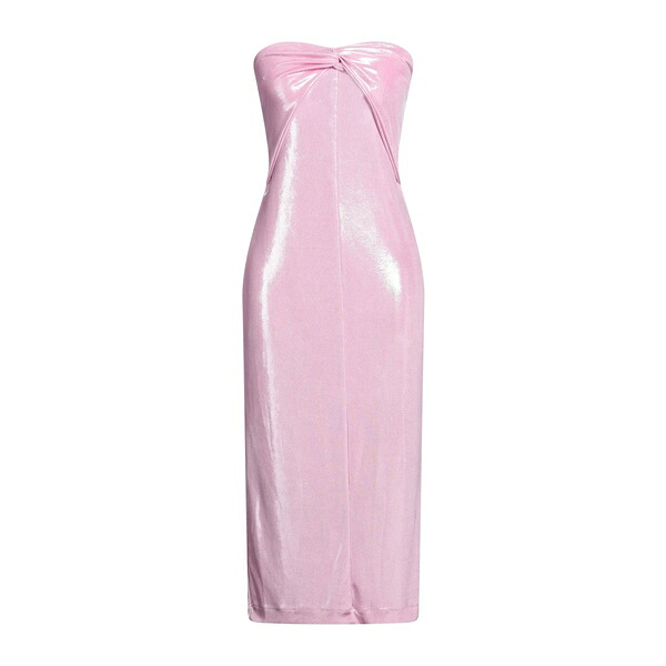 【送料無料】 ビンバ イ ローラ レディース ワンピース トップス Midi dresses Pink
