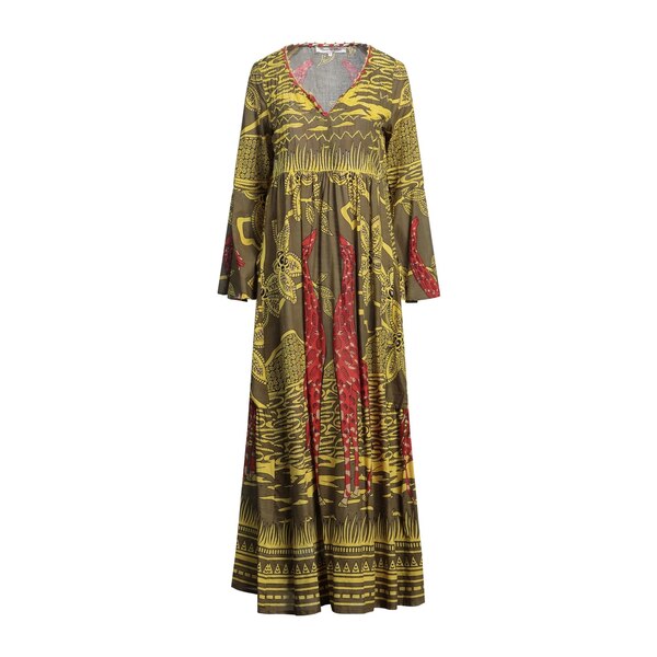 【送料無料】 コナー & ブレイク レディース ワンピース トップス Maxi dresses Green