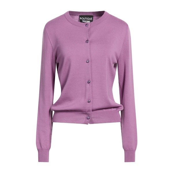 【送料無料】 モスキーノ レディース カーディガン アウター Cardigans Purple