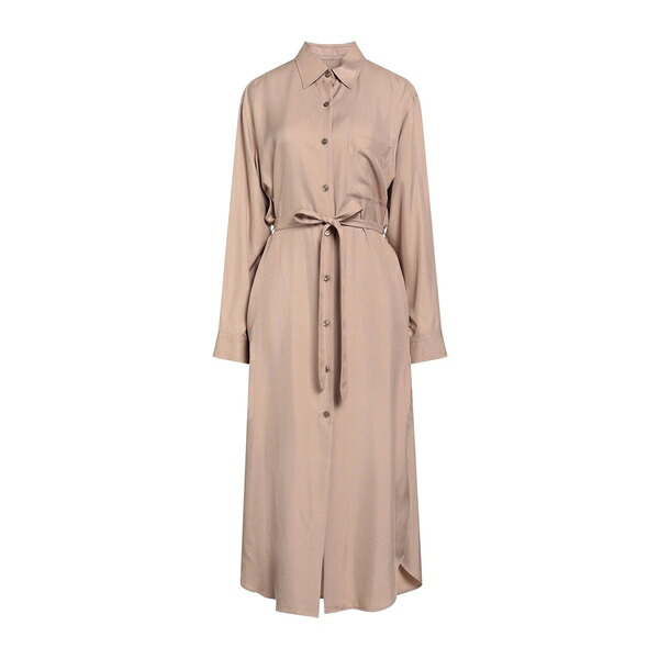【送料無料】 ブリオーニ レディース ワンピース トップス Midi dresses Brown