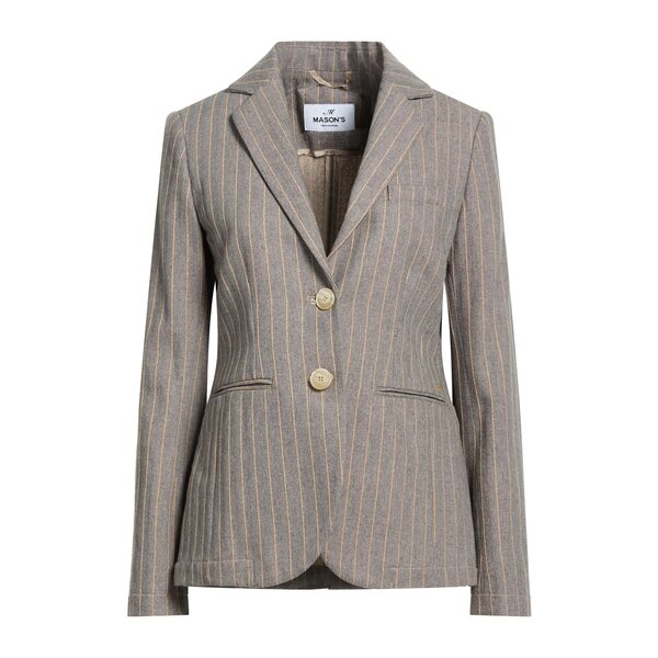 【送料無料】 メイソンズ レディース ジャケット＆ブルゾン アウター Blazers Grey