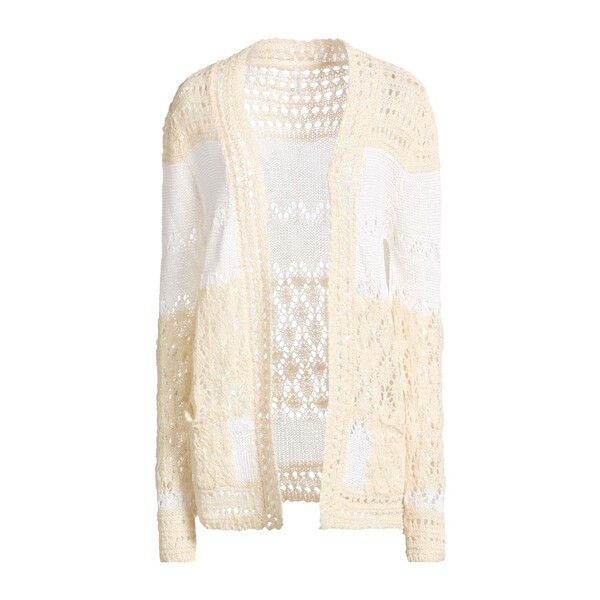 【送料無料】 ダニエル フィエゾリ レディース カーディガン アウター Cardigans White