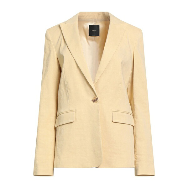 【送料無料】 ピンコ レディース ジャケット＆ブルゾン アウター Blazers Yellow