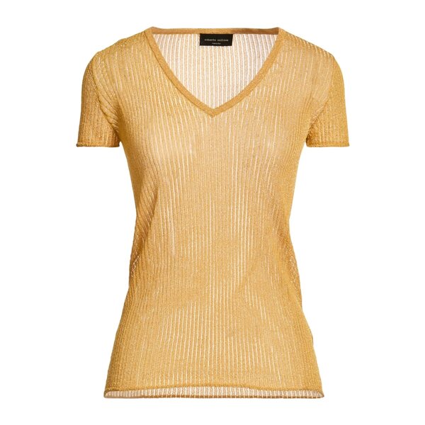 【送料無料】 ロベルトコリーナ レディース ニット&セーター アウター Sweaters Yellow