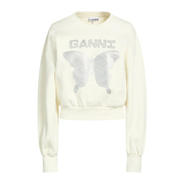 【貨物輸送無料】 ガニー レディース パーカー・スウェットシャツ アウター Sweatshirts White