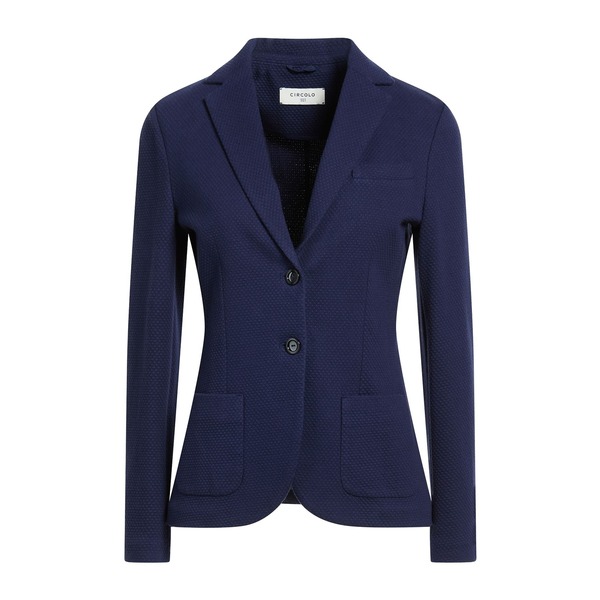 【送料無料】 チルコロ1901 レディース ジャケット＆ブルゾン アウター Blazers Blue