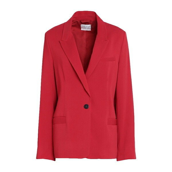 【送料無料】 フォルテ フォルテ レディース ジャケット＆ブルゾン アウター Blazers Red
