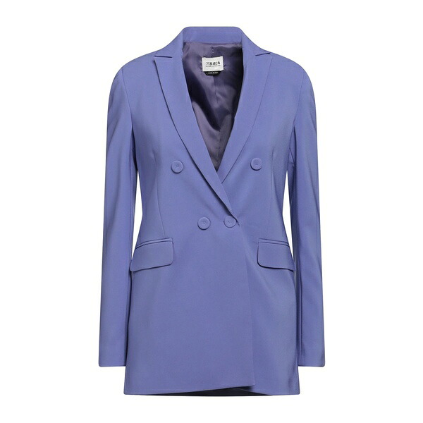 【貨物輸送無料】 ヴェルナ レディース 上衣＆上衣 アウター Blazers Purple
