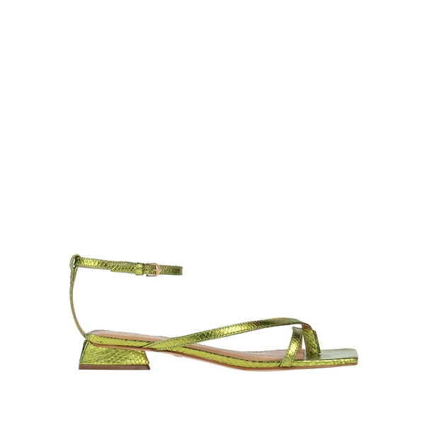 【送料無料】 カラノ レディース サンダル シューズ Thong sandals Green
