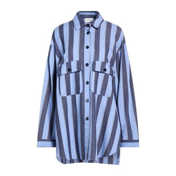 【送料無料】 ヴィコロ レディース シャツ トップス Shirts Blue