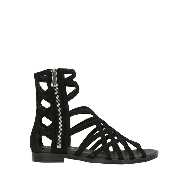【送料無料】 アンナ・エフ レディース サンダル シューズ Sandals Black