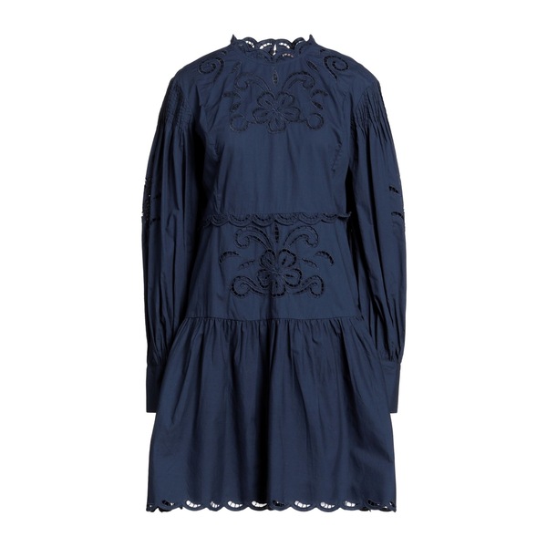 【送料無料】 ツインセット レディース ワンピース トップス Mini dresses Blue