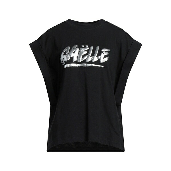 【送料無料】 ガレパリ レディース Tシャツ トップス T-shirts Black