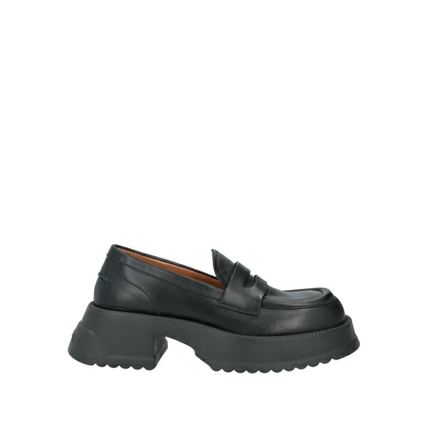 【送料無料】 マルニ レディース スリッポン・ローファー シューズ Loafers Black