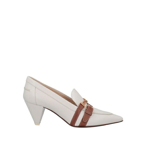 【送料無料】 トッズ レディース スリッポン・ローファー シューズ Loafers White