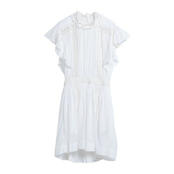 【送料無料】 イザベル マラン レディース ワンピース トップス Mini dresses White｜asty