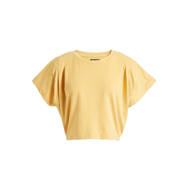 【送料無料】 イザベル マラン レディース Tシャツ トップス T-shirts Yellow|asty