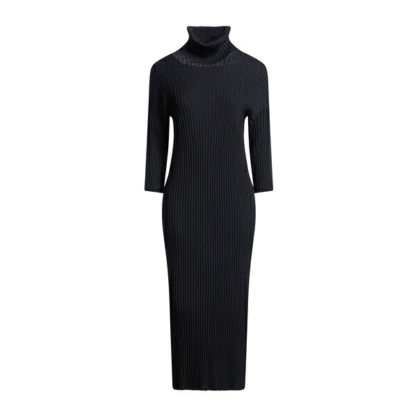 【送料無料】 チェント ペル チェント レディース ワンピース トップス Midi dresses Black