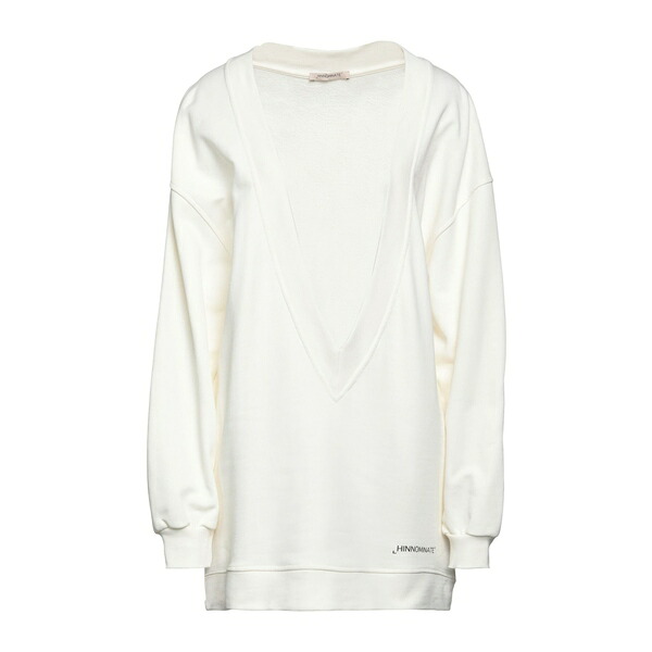 【送料無料】 ヒノミネイト レディース パーカー・スウェットシャツ アウター Sweatshirts White