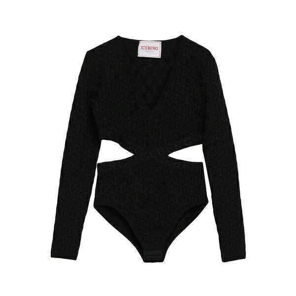 【送料無料】 アイスバーグ レディース ニット&セーター アウター Sweaters Black