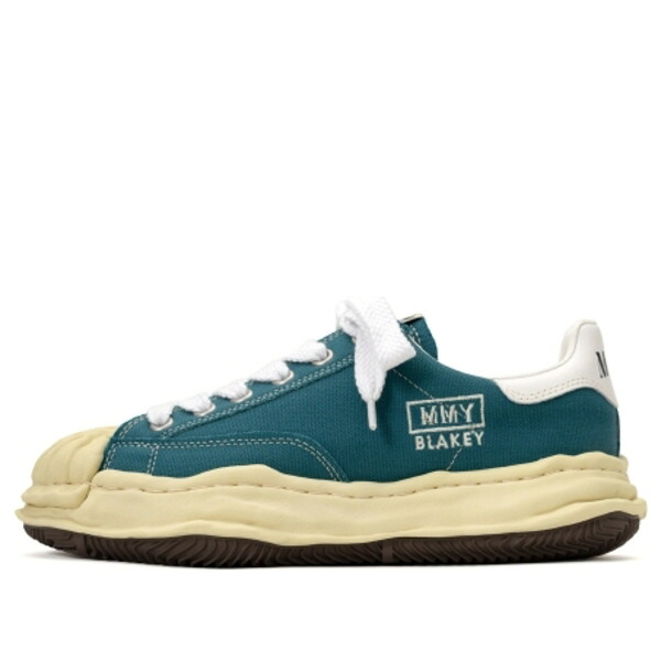 Maison MIHARA YASUHIRO ミハラヤスヒロ メンズ スニーカー  【Maison MIHARA YASUHIRO BLAKEY VL OG Sole Canvas Low-top Sneaker \u0027Blue\u0027 A09FW732-BLU】  大いさ US_7.5(25.5糎) 靴-スニーカー-メンズ靴