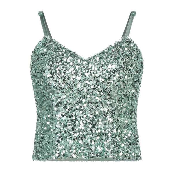 【送料無料】 モスキーノ レディース Tシャツ トップス Tops Green