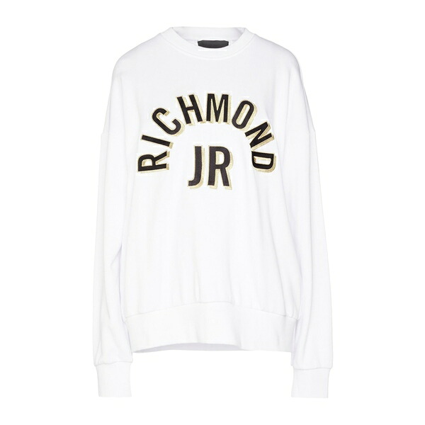 【送料無料】 ジョン リッチモンド レディース パーカー・スウェットシャツ アウター Sweatshirts White