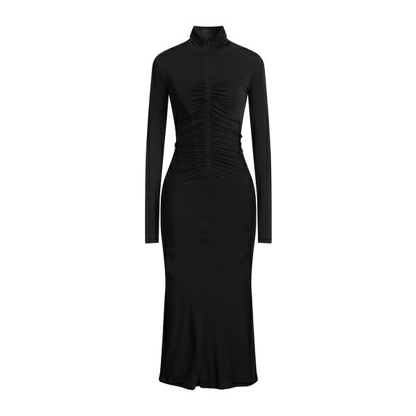 【送料無料】 ピンコ レディース ワンピース トップス Maxi dresses Black