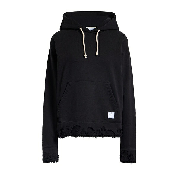【貨物輸送無料】 デパートメントファイブ レディース パーカー・スウェットシャツ アウター Sweatshirts Black