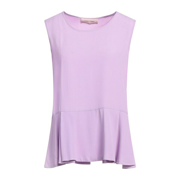 【送料無料】 カオス レディース Tシャツ トップス Tops Purple｜asty