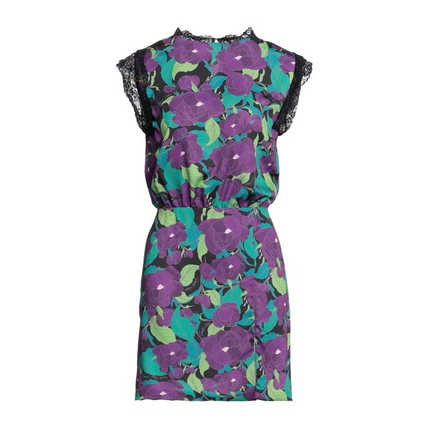 【送料無料】 ガレパリ レディース ワンピース トップス Mini dresses Purple