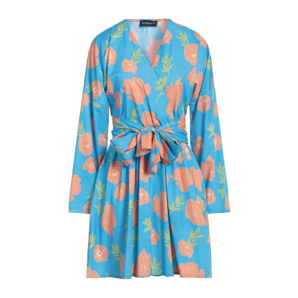 【貨物輸送無料】 ヴァネッサ スコット レディース 衣装 トップス Mini dresses Azure