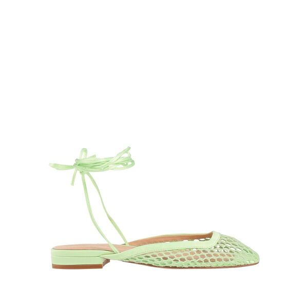【送料無料】 ガレパリ レディース サンダル シューズ Ballet flats Green｜asty