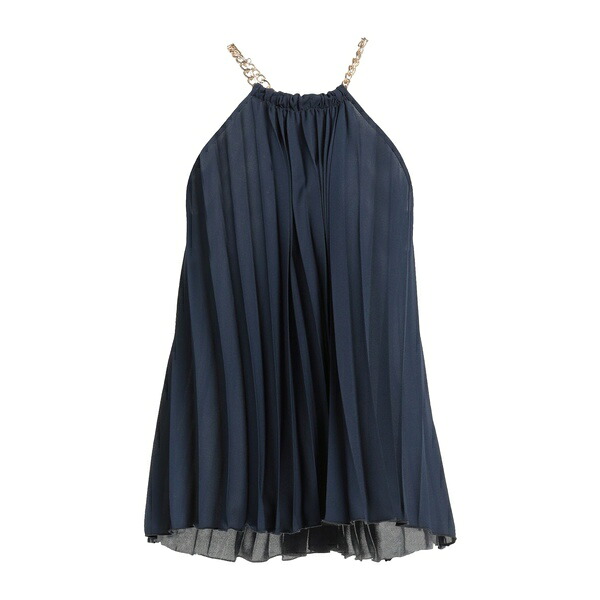 【送料無料】 クリスチーナエフェ レディース Tシャツ トップス Tops Blue