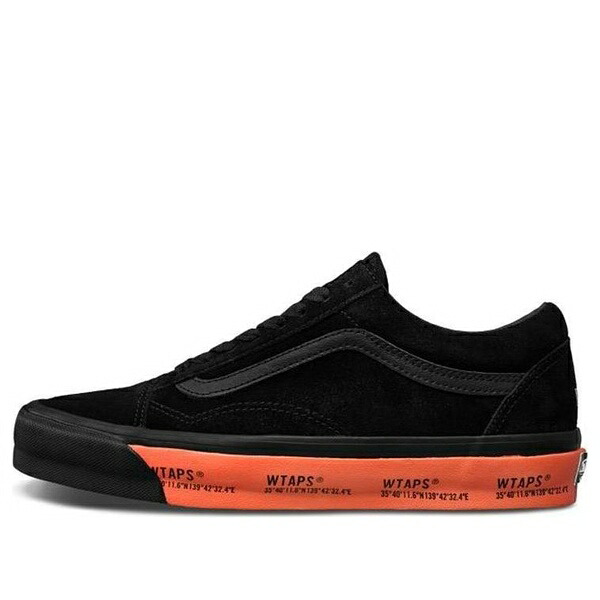 Vans バンズ メンズ スニーカー 【Vans WTAPS x Old Skool LX 'Black Orange' VN0A4P3X20E】 サイズ US_11.5(29.5cm)|asty