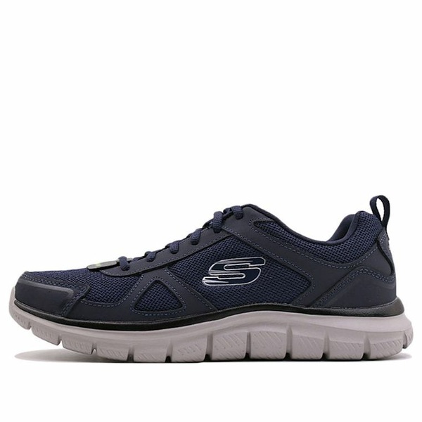 Skechers スケッチャーズ メンズ スニーカー 【Skechers Track Low Top Running Shoes Navy 52631-NVY】  大きさ US_8.5(26.5糎)