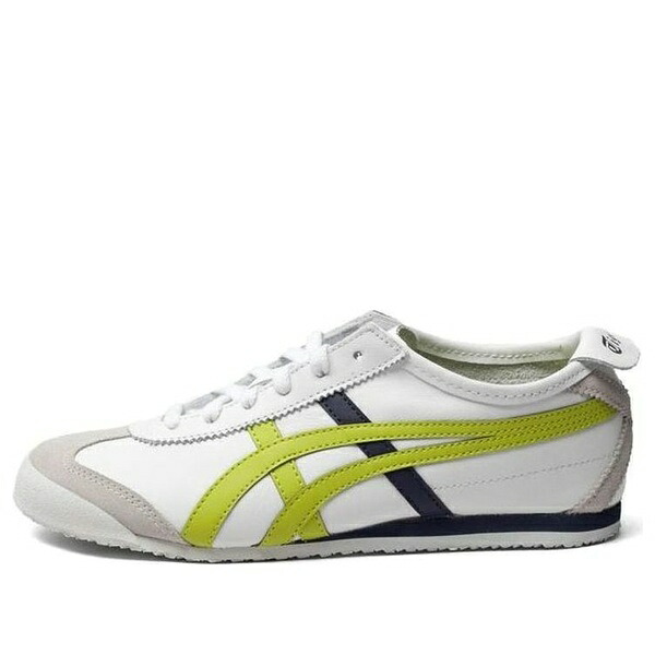 Onitsuka Tiger オニツカタイガー メンズ スニーカー 【Onitsuka Tiger Mexico 66 White Green Black THL7C2-0187】  サイズ US_7(25.0cm)