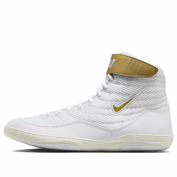 Nike ナイキ メンズ スニーカー 【Nike Inflict 3 \u0027White Metallic Gold\u0027 325256-100】  大きさ US_12(30.0糎)
