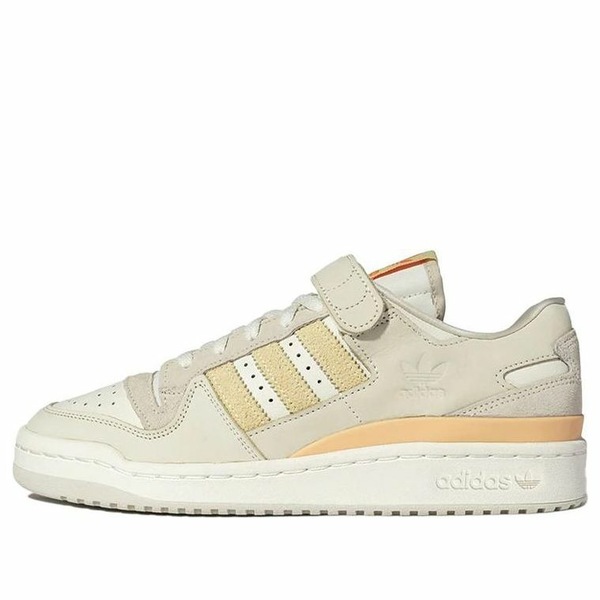 adidas アディダス メンズ スニーカー 討論会 【adidas originals Forum 84 Low \u0027Dark Cream Yellow\u0027 HQ6332】  大いさ US_7.5(25.5珊) 靴-スニーカー