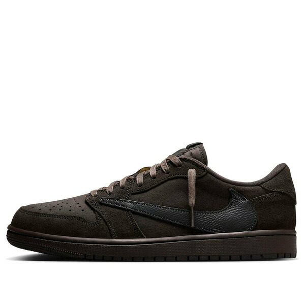 Jordan ジョーダン メンズ スニーカー 【Air Jordan 1 Retro Low OG SP x Travis Scott Velvet Brown DM7866-202】  サイズ US_9.5(27.5cm)