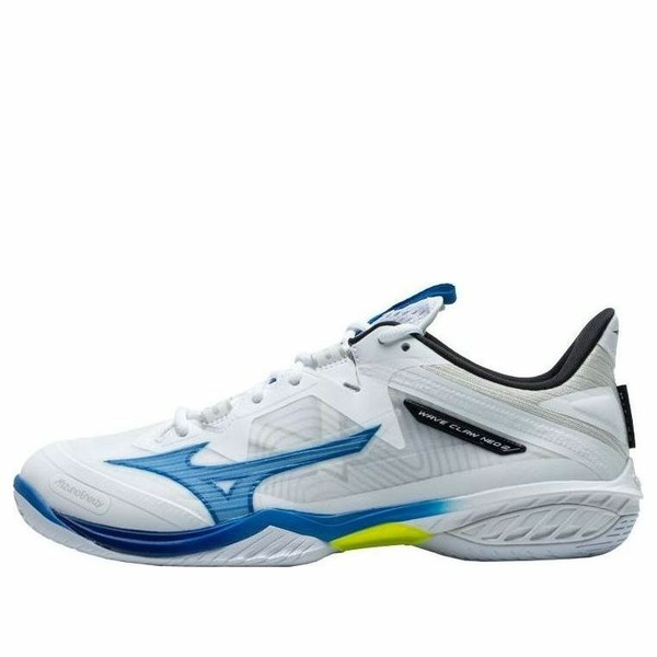 Mizuno ミズノ メンズ スニーカー 【Mizuno Wave Claw Neo 2 \u0027White Blue Yellow\u0027 71GA227026】  大きさ US_9(27.0糎)