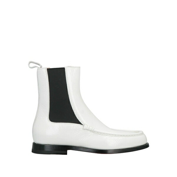 【送料無料】 サントーニ レディース ブーツ シューズ Ankle boots White