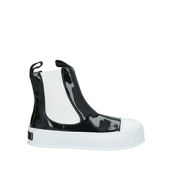 【送料無料】 モスキーノ レディース ブーツ シューズ Ankle boots Black