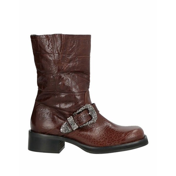 【送料無料】 ラス レディース ブーツ シューズ Ankle boots Brown
