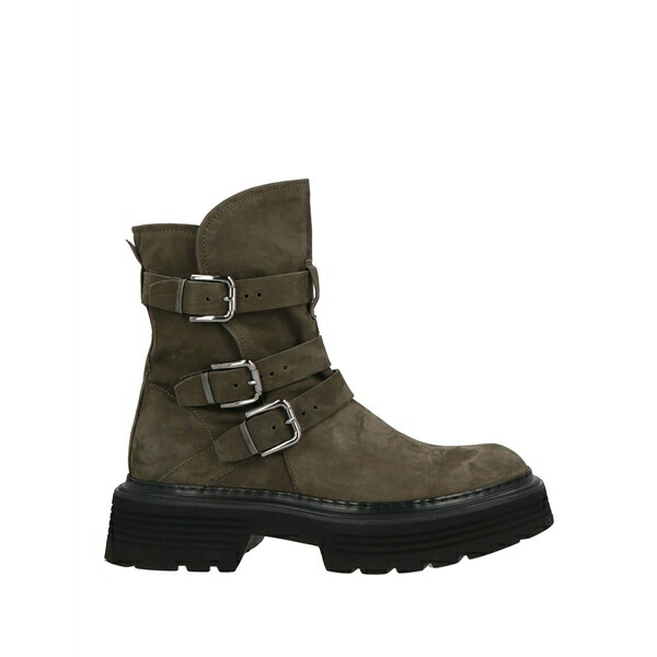 【送料無料】 フルイット レディース ブーツ シューズ Ankle boots Green