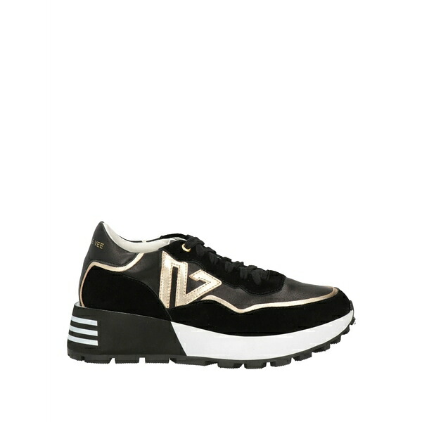 【送料無料】 エマヌエーレ ヴェー レディース スニーカー シューズ Sneakers Black