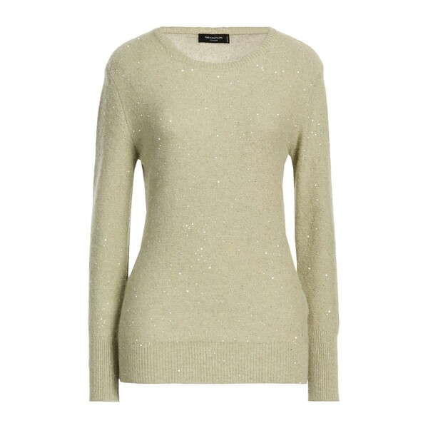 【貨物輸送無料】 ファビアナ フィリッピ レディース 編み物\u0026スウェーター アウター Sweaters Green