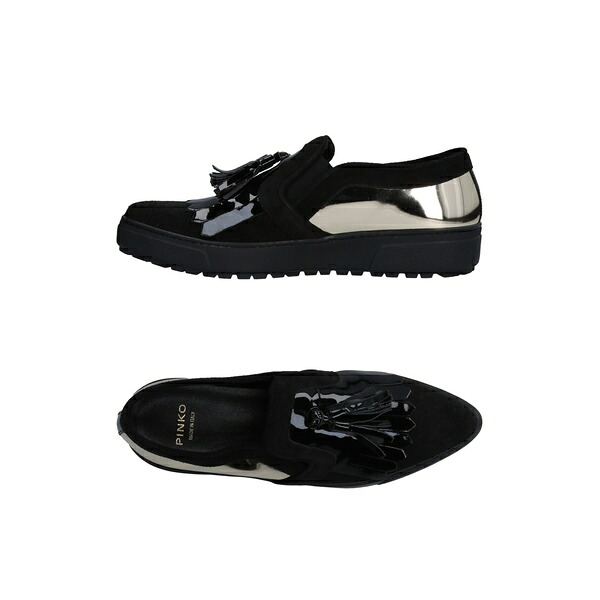【貨物輸送無料】 ピンコ レディース スリッポン・ローファー シューズ Loafers Black