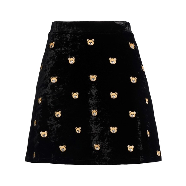【貨物輸送無料】 モスキーノ レディース スコート ボトムス Mini skirts Black