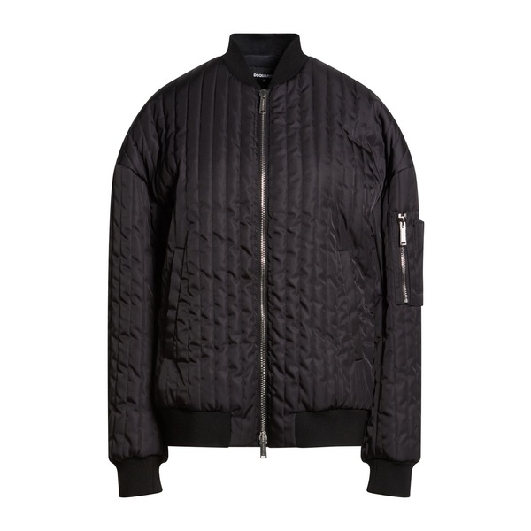 【貨物輸送無料】 ディースクエアード レディース 上衣＆上衣 アウター Jackets Black